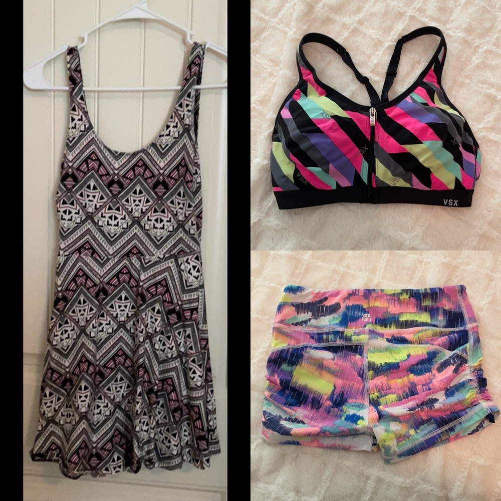 Victoria’s Secret Skater Dress & Workout B…
